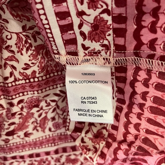 C&C California Pink Floral Blouse - Picture 5 of 8